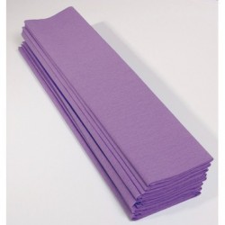 Feuille de Papier Crépon 60pourcent Mauve